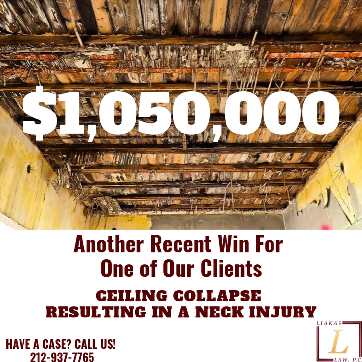 Another win for a Liakas Law client!